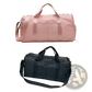 Rose Gold Nylon Waterproof Sports Duffel Bag