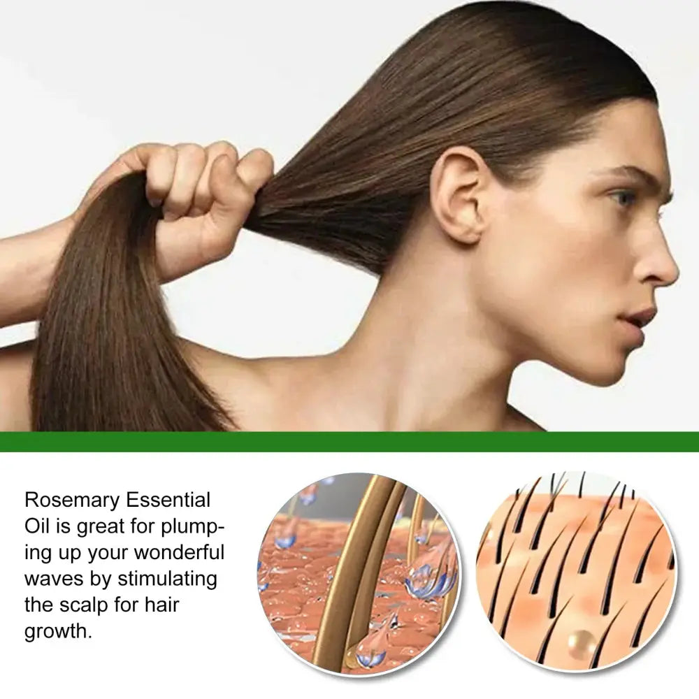 Eelhoe Rosemary Essential Oil for Hair Growth and Scalp Care