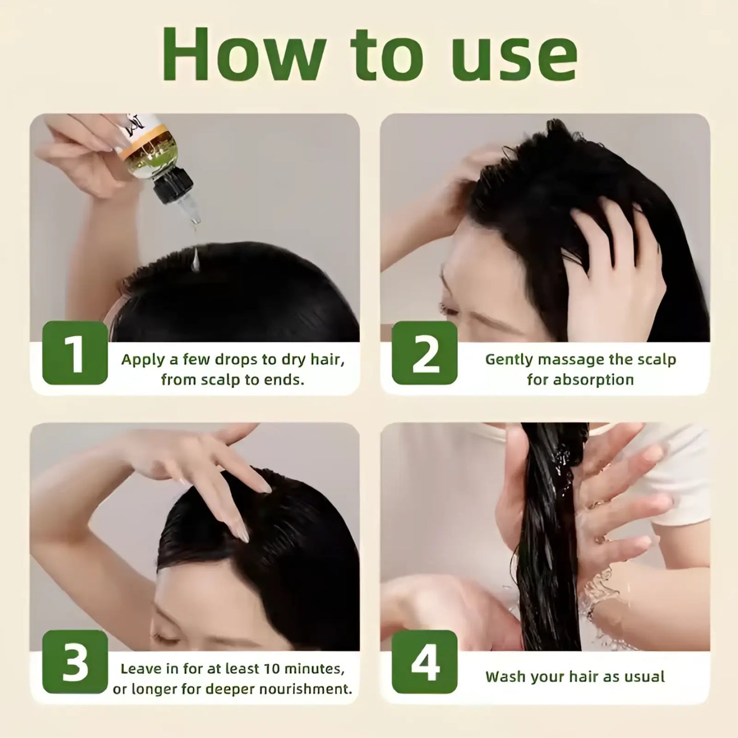 Rosemary Hair Care Essential Oil for Split Ends 60ml