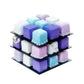 9-cavity Rubik’s Cube Silicone Mousse Baking Mold