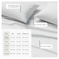 Viscose from Bamboo & Cotton Blend Jersey Knit Sheets