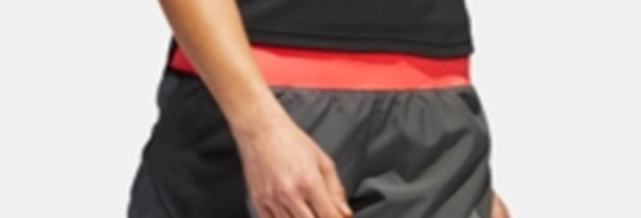 Shorts Adidas Run It ClimaLite Feminino Cinza Tamanho Grande