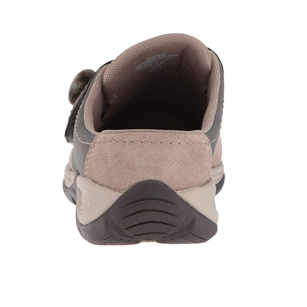Easy Spirit Strap Equip Suede Mule Feminino Taupe Tamanho 8 M