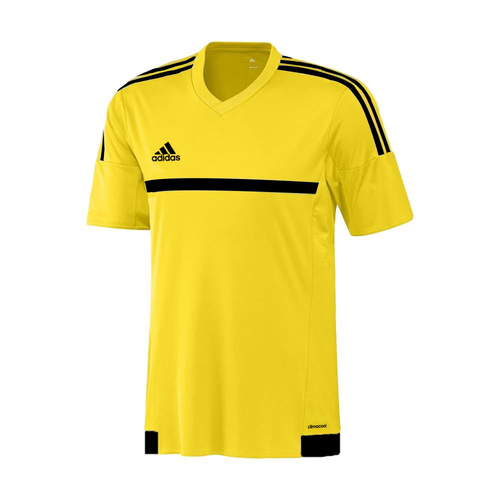 Adidas Boys MLS 15 Match Jersey T-Shirt Yellow/Black Size Youth Medium