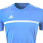Camiseta Adidas MLS 15 Match Jersey para meninos, azul-celeste/branco, tamanho juvenil