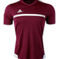 Camiseta de futebol masculina Adidas MLS 15 Match, cor vinho escuro