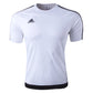 Camiseta Adidas Estro 15 Infantil Branca/Preta Tamanho Juvenil