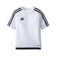 Camiseta Adidas Estro 15 Infantil Branca/Preta Tamanho Juvenil