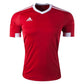 Camiseta Adidas Tiro 15 Infantil Vermelha/Branca Tamanho Juvenil