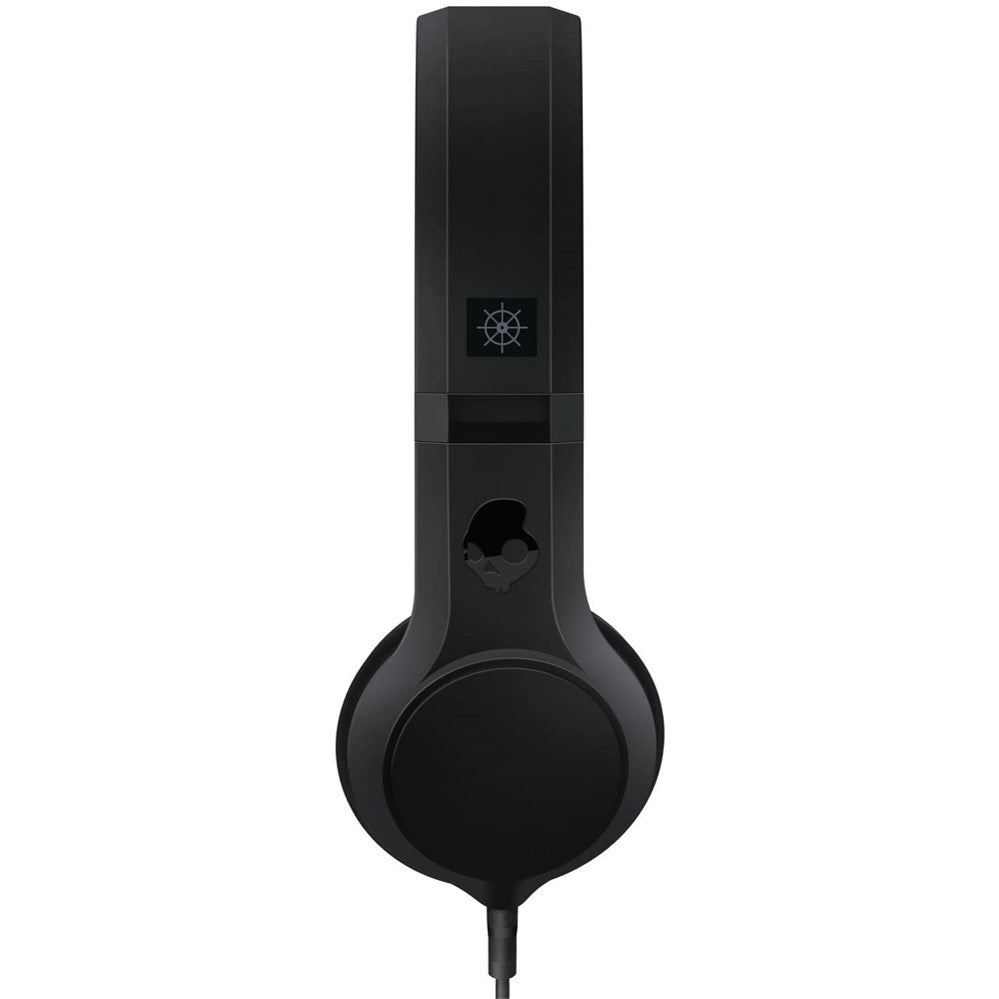 Fones de ouvido Skullcandy Cassette com microfone - Preto