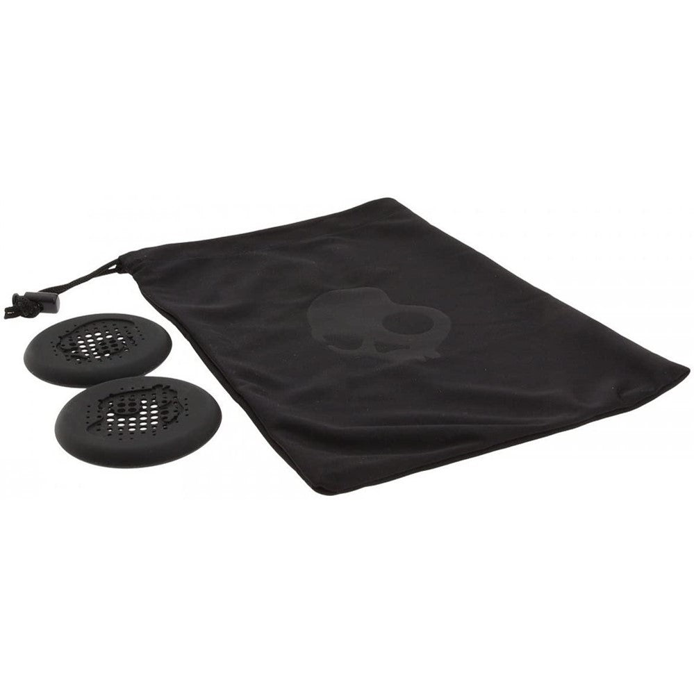 Fones de ouvido Skullcandy Cassette com microfone - Preto
