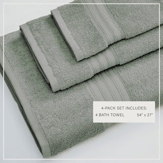 Cotton Terry Bath Towel Set - Cooper Collection