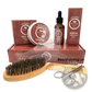 Sandalwood Beard Care Kit with Oil and Grooming Tools