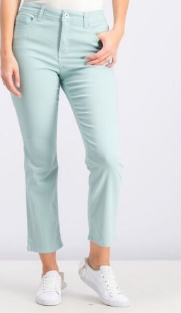 Calça skinny feminina Curvy-Fit da Style &amp; Co, verde, tamanho 18