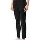 Calça feminina Karen Scott Petite Veludo Cotelê Pull-On Preta Petite X-Large