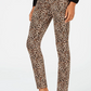 Calça jeans skinny feminina Incessential Leopard da INC International Concepts, marrom, tamanho 10