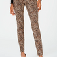 Calça jeans skinny feminina Incessential Leopard da INC International Concepts, marrom, tamanho 10
