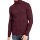 Suéter masculino Elite de gola alta INC International Concepts, vinho, tamanho XX-grande