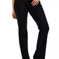 Calça jeans feminina Curvy Boot-Cut Style &amp; Co, preta, tamanho 6