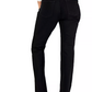 Calça jeans feminina Curvy Boot-Cut Style &amp; Co, preta, tamanho 6