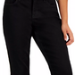 Calça jeans feminina Curvy Boot-Cut Style &amp; Co, preta, tamanho 6
