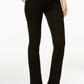 Calça jeans feminina Bootcut da INC International Concepts, preta, tamanho 10, pequena