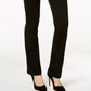 Calça jeans feminina Bootcut da INC International Concepts, preta, tamanho 10, pequena