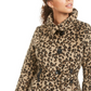 Casaco Madden Girl Juniors Drama Animal Print com saia marrom tamanho médio