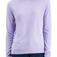 Karen Scott Suéter feminino de gola alta, pequeno, roxo, tamanho pequeno/médio