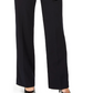 Calça social feminina Calvin Klein Petite, cintura alta, com botões, azul, tamanho 8 Petite