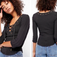 Top Ice Cold Feminino Free People Cinza Tamanho P