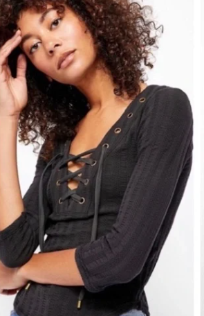 Top Ice Cold Feminino Free People Cinza Tamanho P