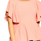 Blusa romântica feminina City Chic Plus Size Rosa Tamanho G/20