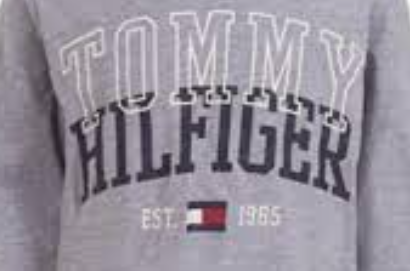 Camiseta Tommy Hilfiger Big Boy's com logotipo Tony, azul, tamanho G (16-18)