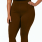 Leggings SeaPonte Plus Size Femininas Style &amp; Co Marrom Tamanho 14W