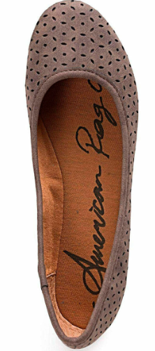 American Rag Connie Perfurado Feminino Marrom Tamanho 5 M