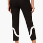 Calça Alfani Feminina Colorblocked Preta Tamanho 10 Petite