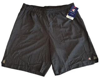 Bermuda Esportiva Champion Masculina Standard Fit Stretch Camuflagem 9 Preta Tamanho Grande