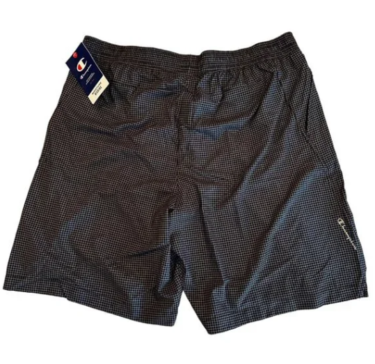 Bermuda Esportiva Champion Masculina Standard Fit Stretch Camuflagem 9 Preta Tamanho Grande