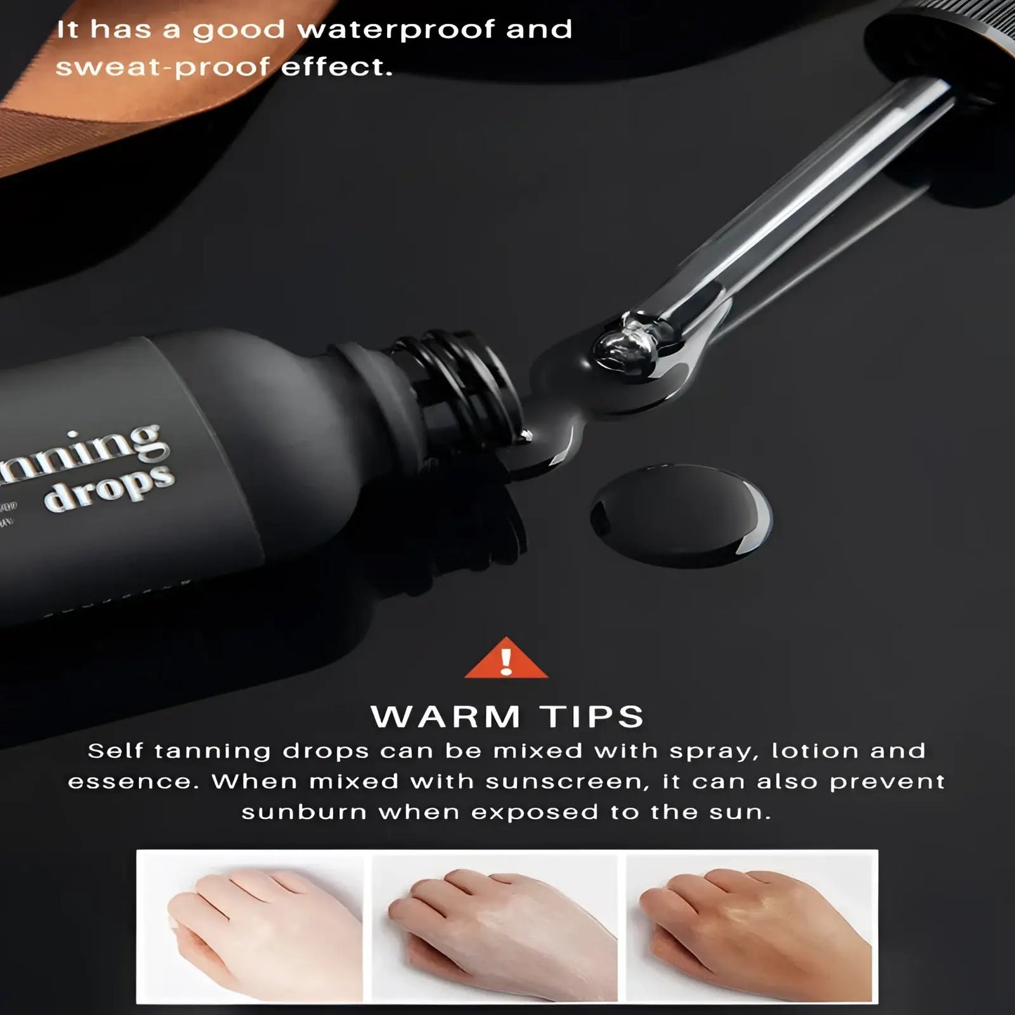 Self Tanning Drops with Hyaluronic Acid 30ml Organic