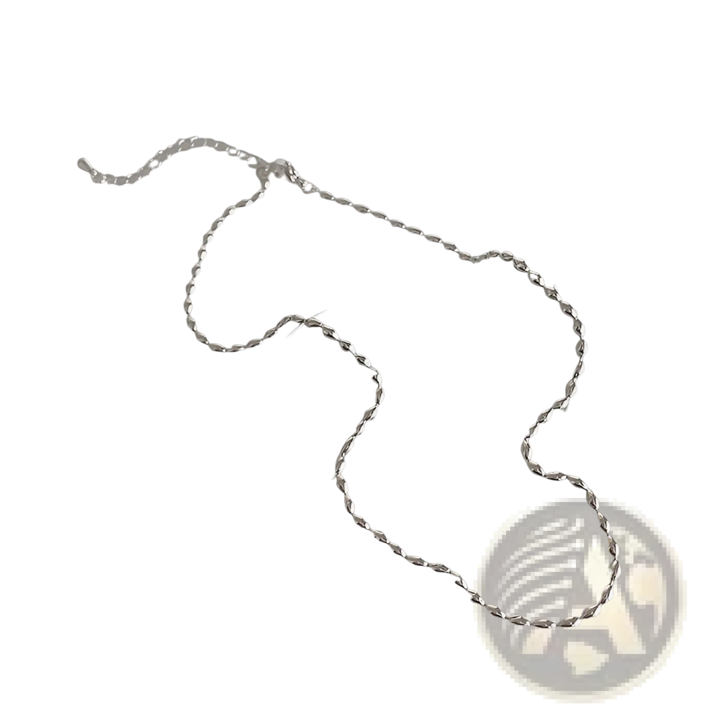 Set of Five Minimalist Silver and Pearl Pendant Necklaces