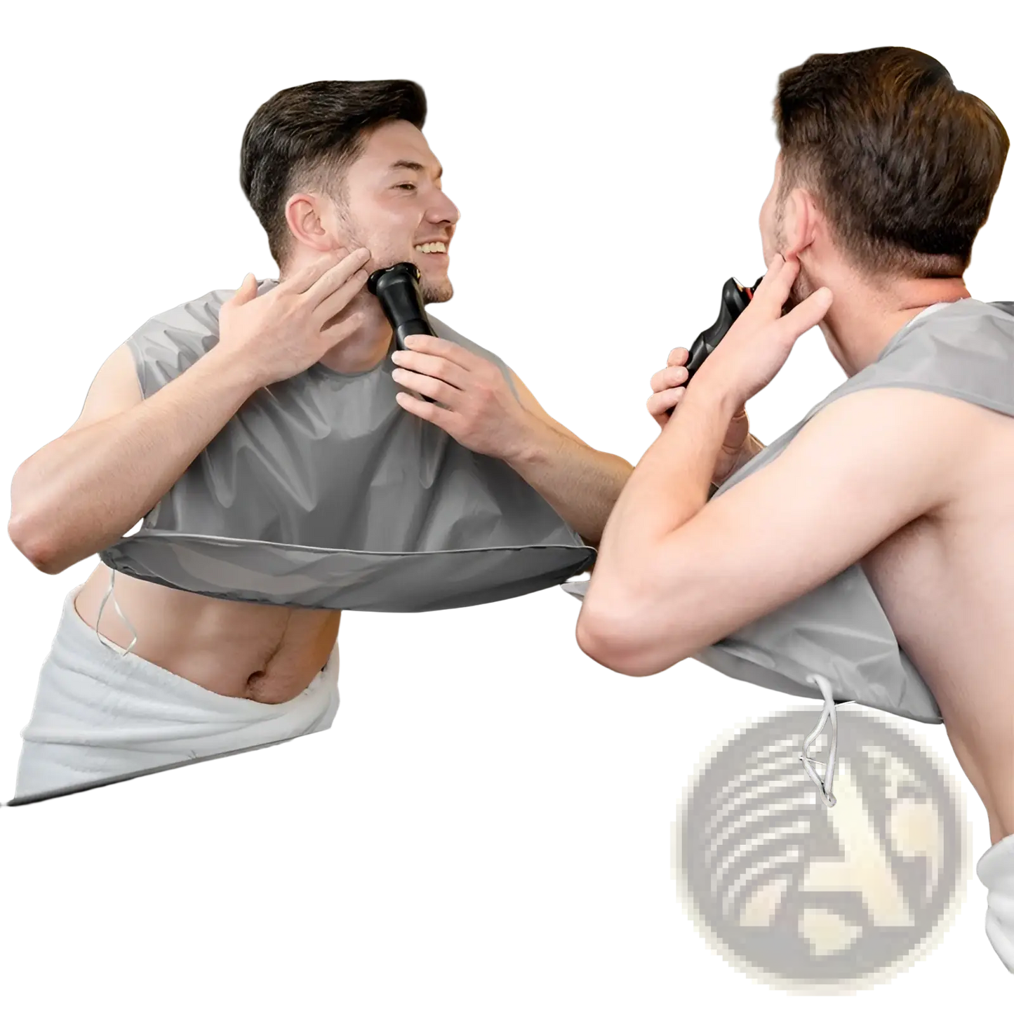 Shaving Bib Foldable Waterproof Barber Cape Apron