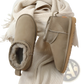 Sheepskin Mini Snow Boots Suede Leather Short Shoes