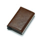 Slim Rfid Blocking Aluminum Alloy Card Case Wallet