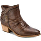 Botas femininas Baretraps Bethany, marrom, tamanho 5,5 M