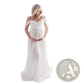 Off the Shoulder Chiffon Maternity Gown for Photoshoots