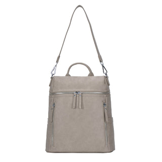 Sienna Utilitarian Shoulder Backpack Purse