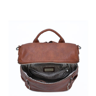 Sienna Utilitarian Shoulder Backpack Purse