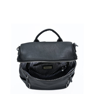 Sienna Utilitarian Shoulder Backpack Purse