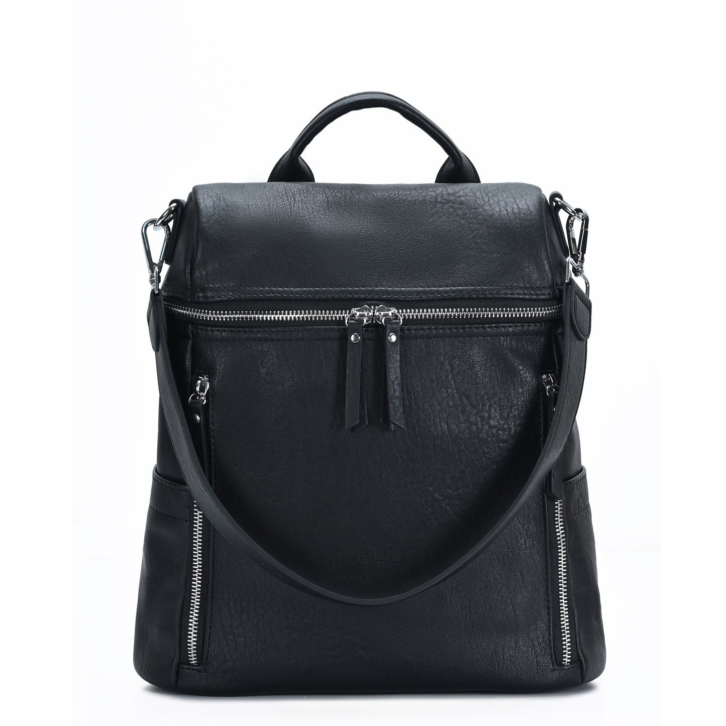 Sienna Utilitarian Shoulder Backpack Purse